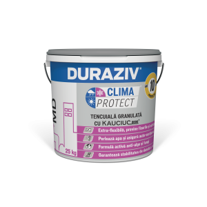 Tencuiala decorativa granulata Clima Protect MD TR, 1.5 mm, 25 kg, Duraziv