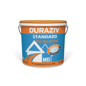 Tencuiala decorativa standard granulata cu silicon MD, 1.0 mm, 25 kg, Duraziv