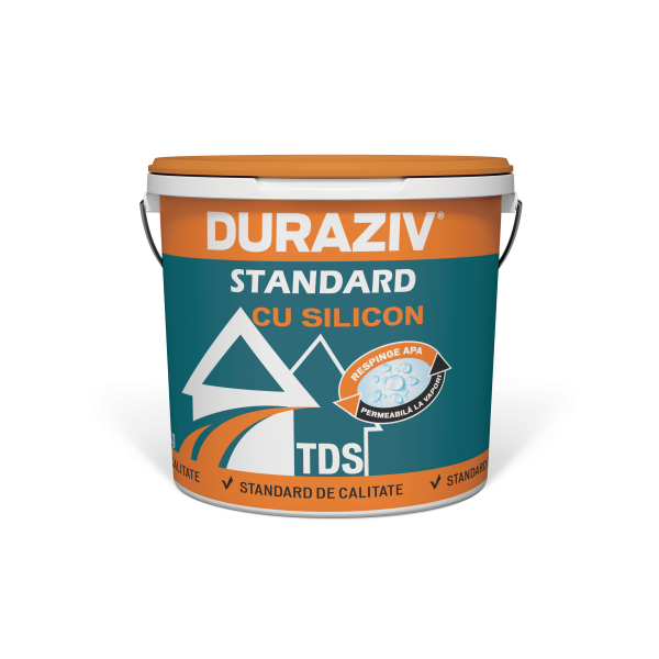 Tencuiala decorativa standard structurata TDS C10/19, 2.0 mm, 25 kg, Duraziv