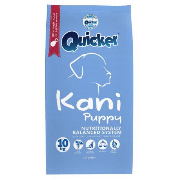 Mancare uscata pentru caini Quiker Kani Puppy 10 kg