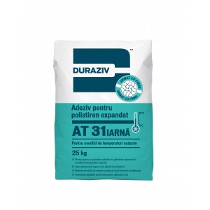Adeziv si masa de spaclu pentru polistiren expandat AT 31, 25 Kg, Duraziv