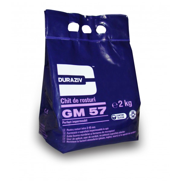 Chit de rosturi usor de aplicat GM 57, culoare bej, 2 Kg, Duraziv