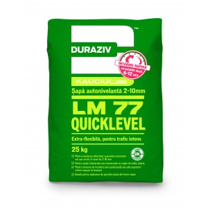 Sapa autonivelanta LM 77, 25 KG, Duraziv
