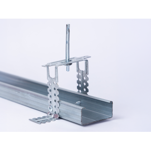 Brida multipla C, Atlantic, Technogips, 125 mm x 0,8 mm, otel galvanizat, 100 bucati per cutie