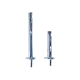 Diblu cu cui metalic tip pana, model Technogips, 6mm x 40 mm, 100 bucati per cutie