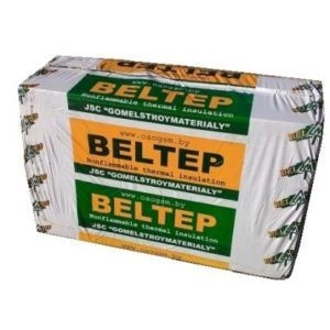 Vata bazaltica Beltep, 1000 mm x 600 mm x 100 mm, 1,8 metri patrati/bax