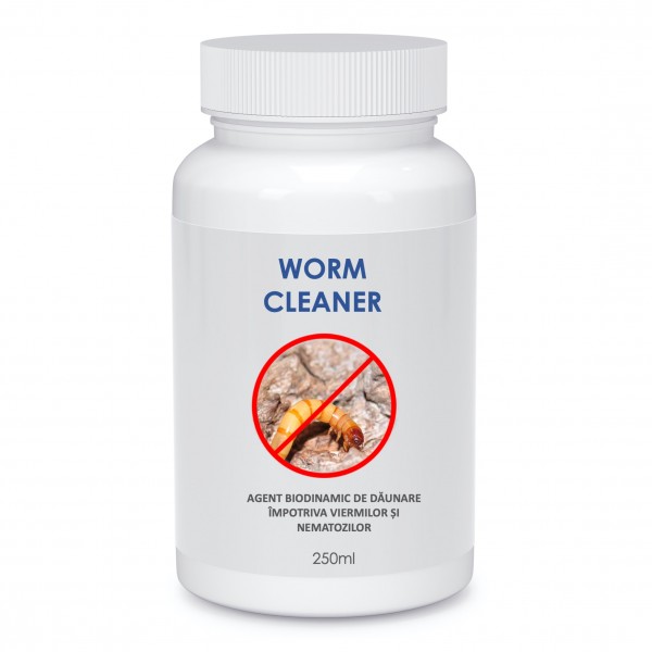 Agent biodinamic de daunare impotriva viermilor si a nematozilor, Worm Cleaner, 250 ml, SemPlus