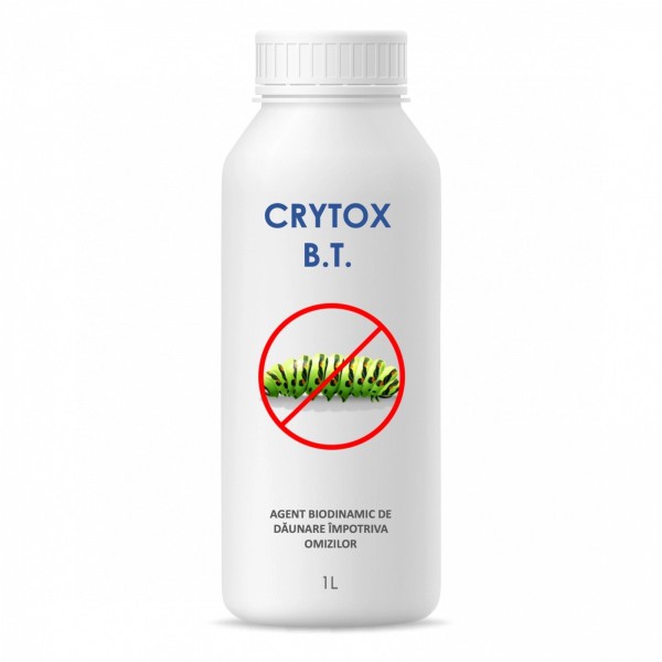 Agent biodinamic de daunare impotriva omizilor, Crytox B.T., 1 litru, SemPlus