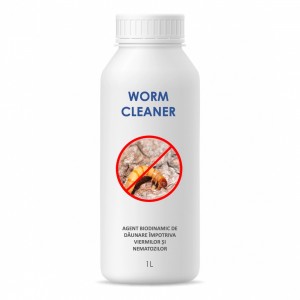 Agent biodinamic de daunare impotriva viermilor si a nematozilor, Worm Cleaner, 1 litru, SemPlus