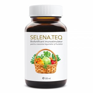 Biofortificant imunostimulator pentru coacerea legumelor si fructelor SELENA.TEQ (doza pentru 1000 mp - vol. 120 ml)