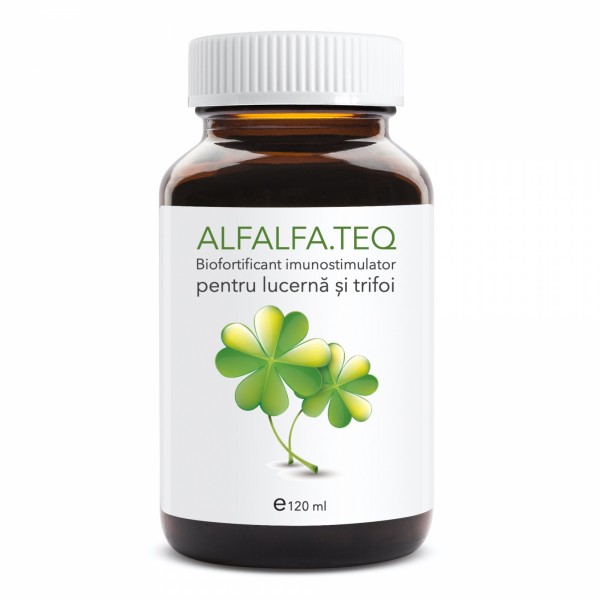 Biofortificant imunostimulator pentru lucerna si trifoi ALFALFA.TEQ (doza 1 ha - vol. 120 ml)