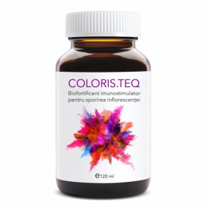 Biofortificant imunostimulator pentru sporirea inflorescentei, COLORIS.TEQ, 120 ml, SemPlus