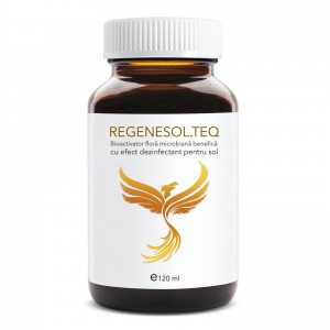 Bioactivator flora microbiana benefica cu efect dezinfectant pentru sol Regenesol. TEQ (doza pentru 100 mp - vol. 120 ml), Chromosome