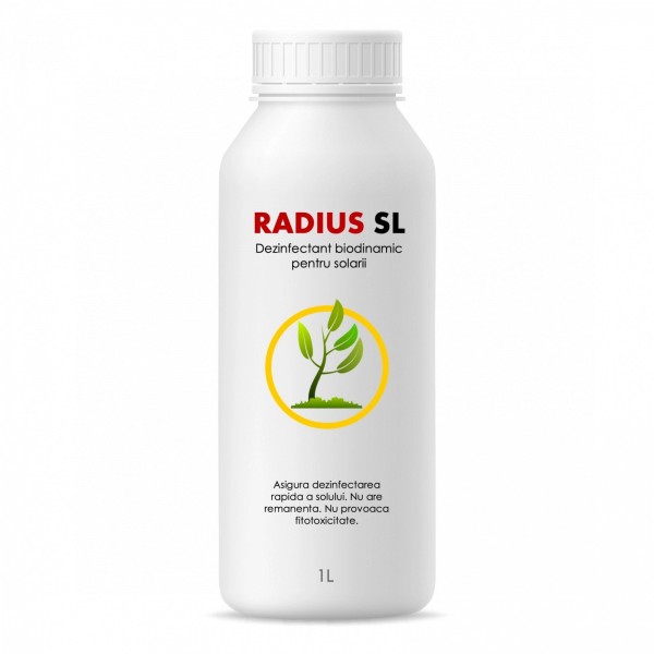 Dezinfectant biodinamic pentru solarii Radius SL, 1 litru, SemPlus
