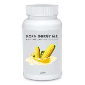 Fertilizant cu NPK, acizi humici si acizi fulvici pentru porumb, Korn Energy M.E., 250 ml, SemPlus