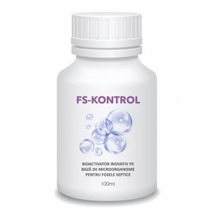 Bioactivator inovativ pe baza de microorganisme pentru fosele septice, FS Kontrol, 100 ml, SemPlus