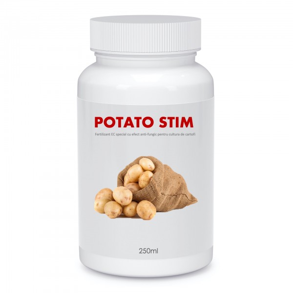 Fertilizant EC special cu efect antifungic pentru cultura de cartofi, Potato Stim, 250 ml, SemPlus