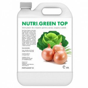 Stimulator de crestere pentru varza, salata si ceapa, Nutri Green Top, 10 litri, SemPlus