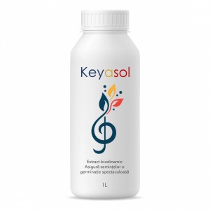 Extract biodinamic pentru stimularea germinatiei semintelor de legume, Keyasol, 1 litru, SemPlus