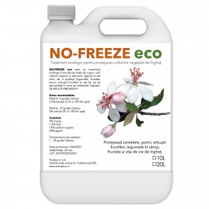 Tratament ecologic pentru protejarea culturilor impotriva inghetului (solutie anti-inghet), NO-FREEZE ECO, 10 litri, SemPlus