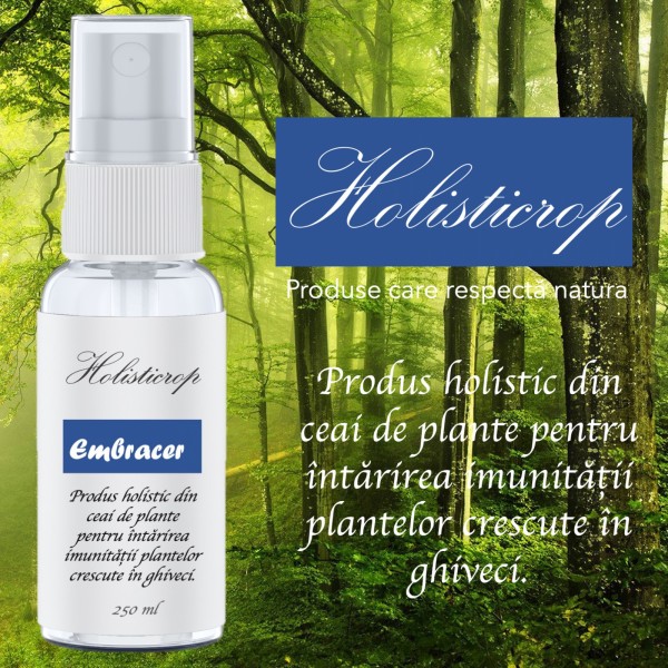 Produs holistic pentru intarirea sistemului imunitar al plantelor crescute in ghiveci Embracer, 250 ml, SemPlus