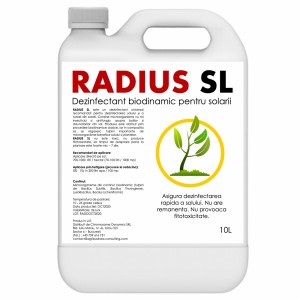 Dezinfectant biodinamic pentru solarii Radius SL, 10 litri, SemPlus
