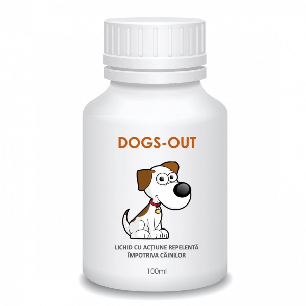Repelent lichid concentrat impotriva cainilor, Dogs Out, 100 ml, SemPlus