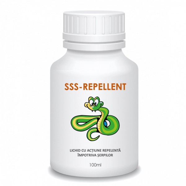 Repelent lichid concentrat impotriva serpilor, SSS-Repelent, 100 ml, SemPlus