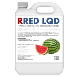 Fertilizant special pentru pepeni galbeni si rosii RRED LQD, 10 litri, SemPlus