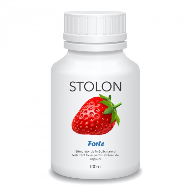 Stimulator de inradacinare si fertilizant foliar pentru stolonii de capsuni, Stolon Forte, 100 ml, SemPlus