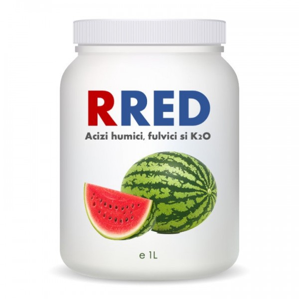 Stimulator natural de dezvoltare si coacere pentru pepeni, Rred, 1 litru-760 grame, SemPlus