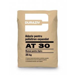 Adeziv pentru lipire polistiren, AT 30, Polist, 25 Kg, Duraziv