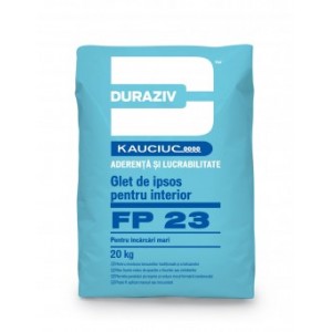 Glet de ipsos pentru interior FP 23, 5 kg, Duraziv