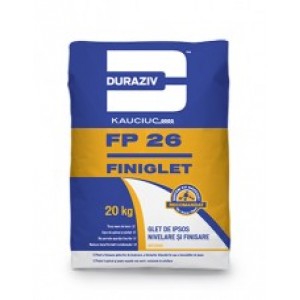 Glet ipsos de interior FP 26, 20 kg, Duraziv