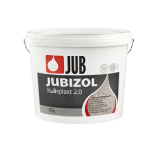 Tencuială acrilică marmorată Jubizol Kulirplast 2.0, cod 400, 25 kg, Jub