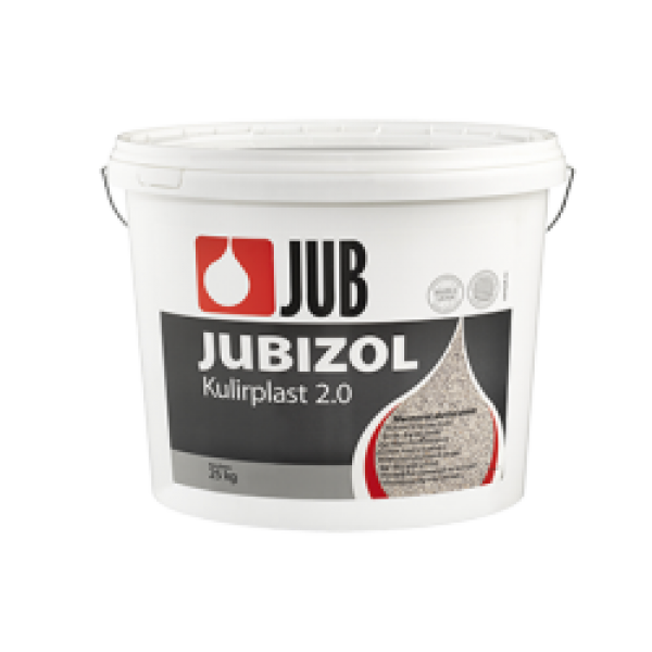 Tencuială acrilică marmorată Jubizol Kulirplast 2.0, cod 425, 25 kg, Jub