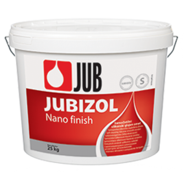 Tencuiala decorativa granulata siliconica Jubizol Nano Finish, 1.5 mm, 25 kg, Jub
