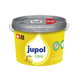 Vopsea lavabila de interior cu peliculă rezistentă la mucegaiuri Jupol Citro, 10 l, Jub