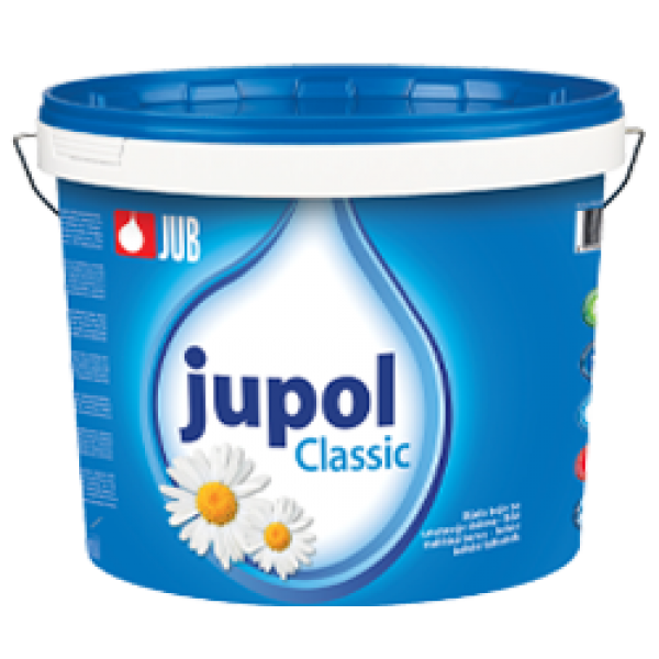 Vopsea lavabila de interior Jupol Classic 1001, 5 l, Jub