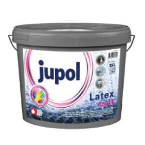 Vopsea de interior Jupol Latex Mat 1001, 15 l, Jub