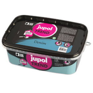Vopsea de interior cu putere mare de acoperire, gata pregătită, în nuanţe moderne Jupol Trend Apricot, 2.5 l, Jub