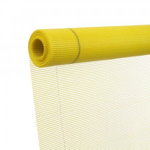 Plasa de armare fibra de sticla galbena, 160 g/mp