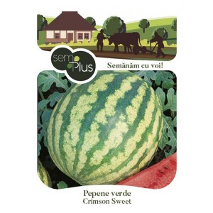 Seminte de pepene verde Crimson Sweet, 2 grame, SemPlus