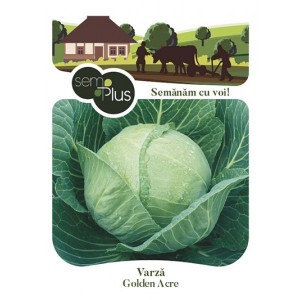 Seminte de varza Golden Acre, 5 grame, SemPlus