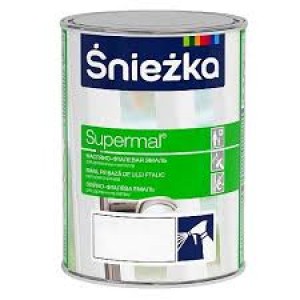 Vopsea email Ftalic Supermal, alb, 800 ml