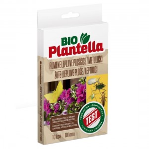 Bio placi adezive galbene, fluturasi, 10 bucati/set, Unichem