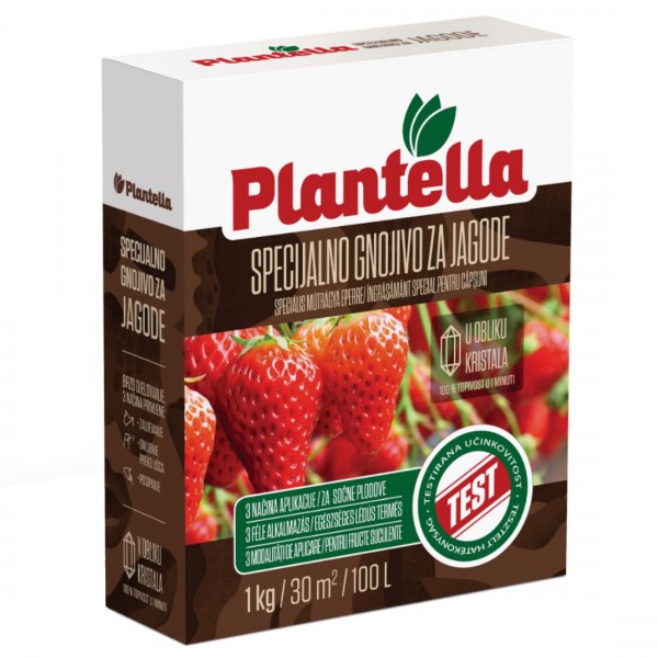 Ingrasamant granulat special pentru capsuni Plantella, 1 Kg, Unichem