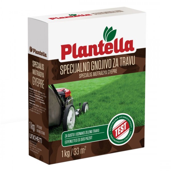 Ingrasamant granulat special pentru gazon Plantella, 1 Kg, Unichem